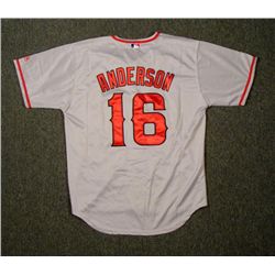 CALIFORNIA ANGELS JERSEY WORLD SERIES ANDERSON