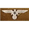 Image 1 : ORIGINAL NAZI EAGLE+SWASTIKA+IRON CROSS GES GESCH