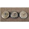 Image 2 : 3 Virginia National Guard Antique Buttons Gilt, Bronze