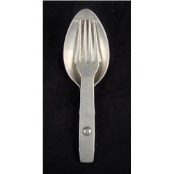 ORIGINAL NAZI 1940 FIELD FOLDING SPOON AND FORK