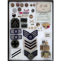 LARGE COLLECTION OF U.S. MILITARY FROM WWI TO VIETNAM