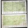 Image 1 : 2 WWII STRATEGIC MILITARY MAPS CINCINNATI AND NASHVILLE