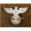 Image 2 : RARE EARLY NAZI COFFEE CAN HAT EAGLE INSIGNIA