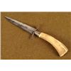 Image 2 : WWII NAZI BOOT KNIFE-STAGHORN GRIP- FITTINGS-6" BLADE