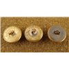 Image 2 : 3 Civil War Original Small Gilt Buttons Horstmann Bros
