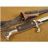 Image 3 : WWII NAZI WEHRMACHT DRESS BAYONET W/LEATHER FROG-BLADE