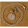 Image 1 : ORIG HINDENBURG MEDAL-IRON CROSS ON PERIOD WATCH CHAIN