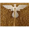 Image 2 : WWII NAZI ORIG STICKPIN WITH EAGLE & SWASTIKA GES GESCH
