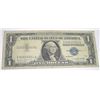 Image 1 : 1957 SERIES A $1 SILVER CERTIFICATE BILL SERIAL # I54015951A PLEASE LOOK AT PIC TO DETERMINE GRADE*!