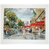 Image 1 : Kamil Kubik, Champs Elysee, Giclee on Canvas