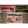 Image 1 : Hans Graeder, Suite of 3 Signed Lithographs