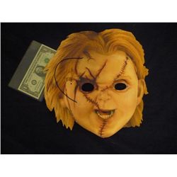 SEED OF CHUCKY RARE PROMO FACE MASK MINT & UNPUNCHED WITH STRING
