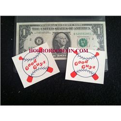 CHILD'S PLAY CHUCKY GOOD GUYS BASEBALL STICKERS