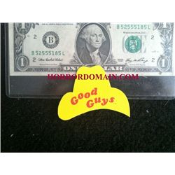 CHILD'S PLAY CHUCKY GOOD GUYS COWBOY HAT STICKER