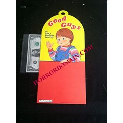 CHILD'S PLAY CHUCKY I AM A GOOD GUY LETS PLAY PROMO DISPLAY