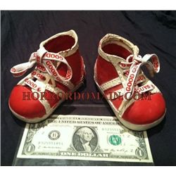 SEED OF CHUCKY GOOD GUYS PAIR OF SHOES SCREEN USED