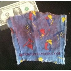 SEED OF CHUCKY BLOODY HERO OVERALLS PANT LEG 2