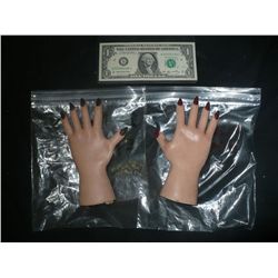 SEED OF CHUCKY TIFFANY SCREEN USED HERO HANDS