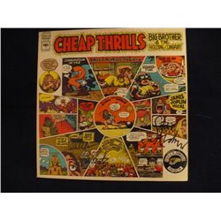 JANIS JOPLIN SIGNED CHEAP THRILLS LP