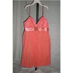 PROM NIGHT CLAIRE'S JESSICA STROUP HERO DRESS AND EARINGS WARDROBE