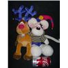 Image 1 : DIDDL MOUSE & REINDEER CHRISTMAS BELLS STUFFED ANIMAL BY THOMAS GOLETZ