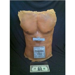 SKITTLES TV COMMERCIAL HUMAN GUMBALL MACHINE SILICONE TORSO RIG