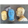 Image 1 : 3 HUMAN FACE CASTINGS HORROR PROPS ROBIN WILLIAMS?