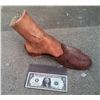 Image 2 : 300 MOVIE SCREEN USED SEVRED SILICONE LEFT FOOT WITH SANDAL HORROR PROP
