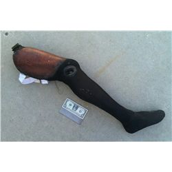 I AM LEGEND WILL SMITH SCREEN USED STABBED SILICONE LEG HORROR PROP