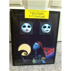 THE NIGHTMARE BEFORE CHRISTMAS SALLY REPLACEMENT FACES IN AMAZING DISPLAY