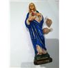 Image 1 : LOST TV SERIES PLASTER HAIL MARY STATUE WITH PROP HEROIN BAGS