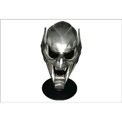 SPIDER MAN METAL PROTOTYPE GREEN GOBLIN HELMET