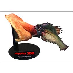 PIRANHA 3DD SCREEN USED PENIS AND 11 INCH LONG ATTACK FISH ON GREAT DISPLAY