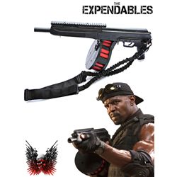 EXPENDABLES SCREEN USED SAIGE DRUM MACHINE GUN