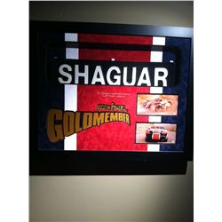 AUSTIN POWERS GOLDMEMBER SHAGUAR LICENSE PLATE