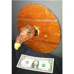 VOLTURE MOUNTED HEAD TROPHY DISPLAY HORROR PROP