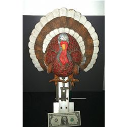 THANKS GIVING TURKEY ANIMATRONIC PUPPET HORROR PROP