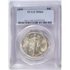 Image 1 : 1941 WALKING LIBERTY HALF DOLLAR PCGS MS-66 SUPER GEM!