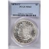 Image 1 : 1878-CC MORGAN SILVER DOLLAR PCGS MS62