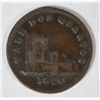 Image 2 : 1820 GILBRALTER TWO QUARTOS ( JAMES SPITTLES ) COPPER COIN