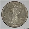 Image 1 : 1938-D WALKING LIBERTY HALF DOLLAR XF/AU
