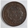 Image 2 : 1833 large penny borderline XF NEAR PERFECT COLOR est $65-$75