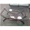 Image 1 : GLASS COFFEE TABLE & END TABLE