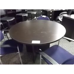 BLACK ONYX 42" CONFERENCE TABLE