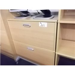 BIRCH MOBILE 2 DRAWER LATERAL FILE