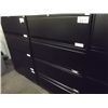 Image 1 : BLACK 4 DRAWER LATERAL FILE CABINET