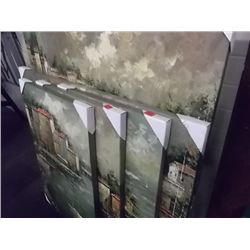 LARGE LOT OF UNFRAMED ART