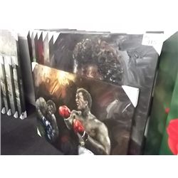 LARGE LOT OF UNFRAMED ART