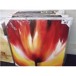 LARGE LOT OF UNFRAMED ART