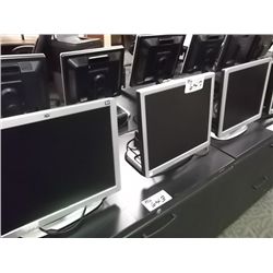 LOT OF 14 HP 17  LCD MONITORS